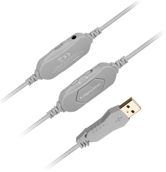 KrÃ¼ger&Matz KM0658 - KrÃ¼ger & Matz gaming hoofdtelefoon voor kinderen. pink