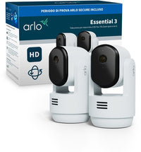Arlo Essential 3 HD PTZ beveiligingscamera – binnen, wit – foto 2 van 4