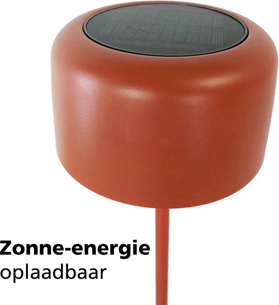 EGLO Roccanova-L Staande lamp – 120 cm, oplaadbaar op zonne-energie – foto 4 van 4