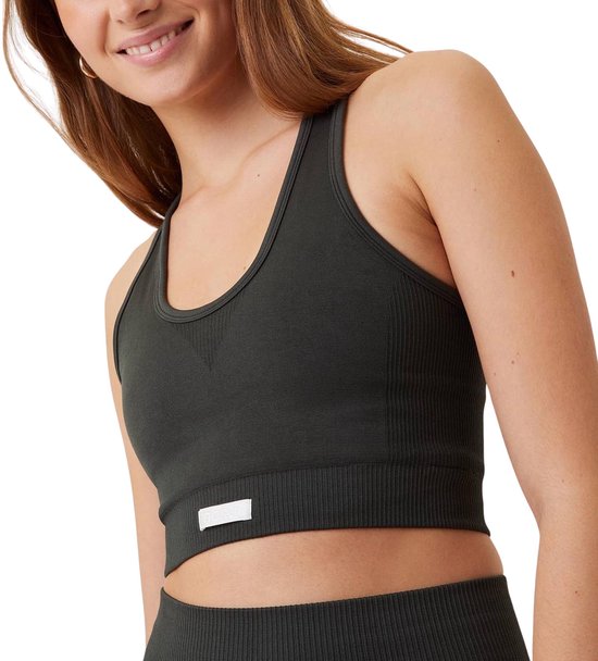 Sport BH BjÃ¶rn Borg Women Studio Low Seamless Bra Peat-S / M