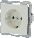BERKER Q1 Flush-mounted wall socket (WCD) RA single polar white