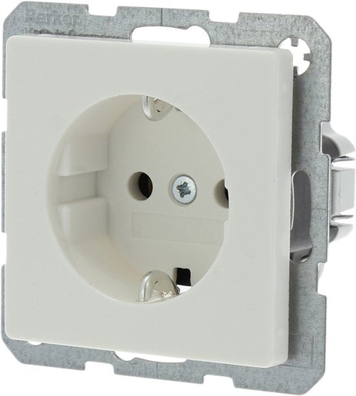 BERKER Q1 Flush-mounted wall socket (WCD) RA single polar white