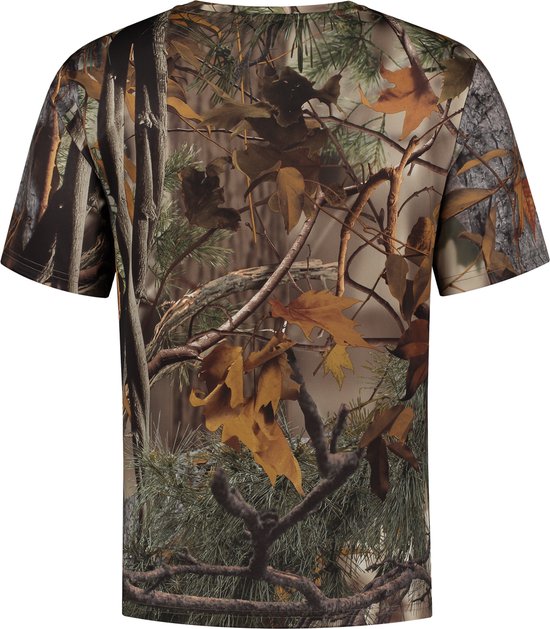 Stealth Gear - T-shirt Korte Mouw Camo Bosprint maat L
