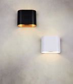 Trio Alani Wandlamp – 1× G9, up- en downlight, zwart-goud – foto 4 van 4