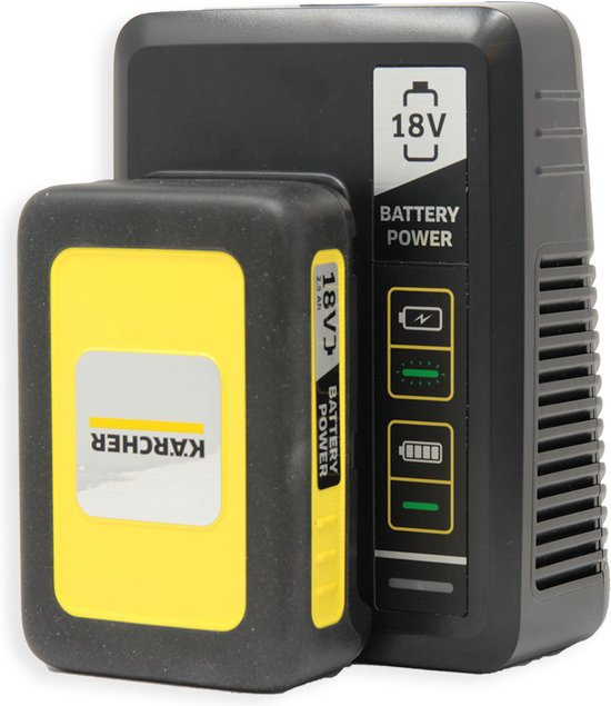 Kärcher Starter Kit 18 V gereedschapsaccu en lader – 2,5 Ah, lithium-ion – foto 3 van 4