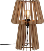 Nordlux Groa Tafellamp – 1× E27, natuurlijk hout – foto 1 van 3