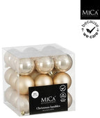 Mica Decorations Kerstballenset 27 stuks – Ø 6 cm, onbreekbaar – foto 1 van 2