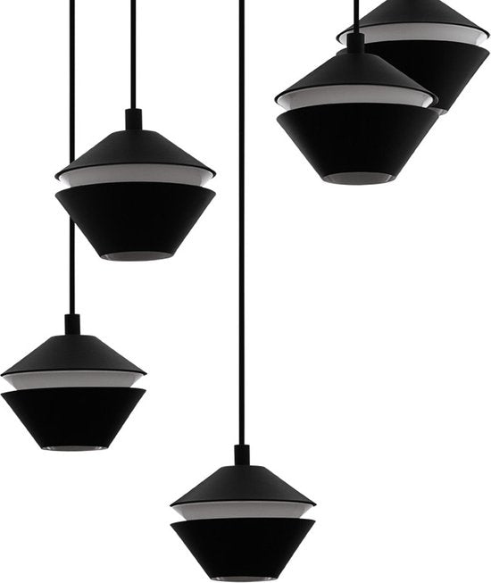 EGLO Perpigo Hanglamp – 3× GU10 LED, Ø 55,5 cm – foto 3 van 4