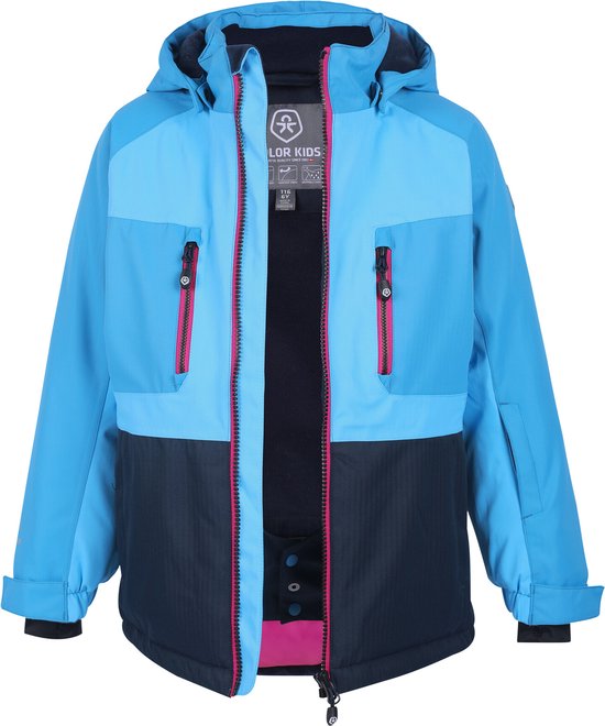 Color Kids - Ski-jas voor kinderen - Blauw - maat 104cm