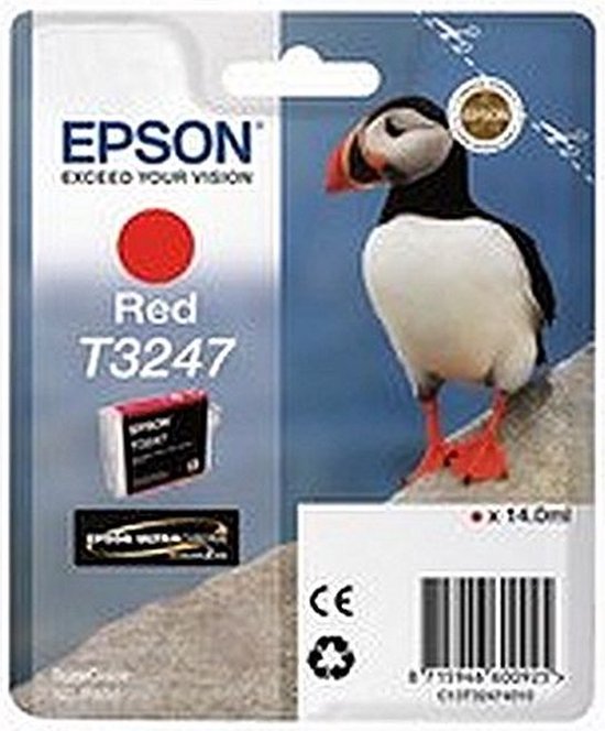 Epson T3247 14ml Rood inktcartridge