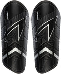 Avento Shin Guards - Double Strap - Black - Size S