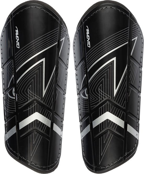 Avento Shin Guards - Double Strap - Black - Size S