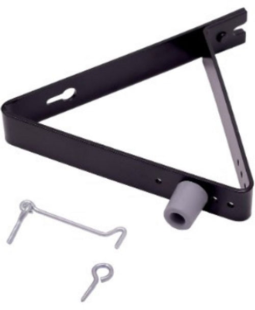 GB door catch bracket 45° - with buffer - 275 x 250 mm - heavy duty version