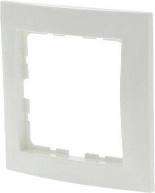 Berker S1 Flush-Mounted Cover Plate - Single - Polar White