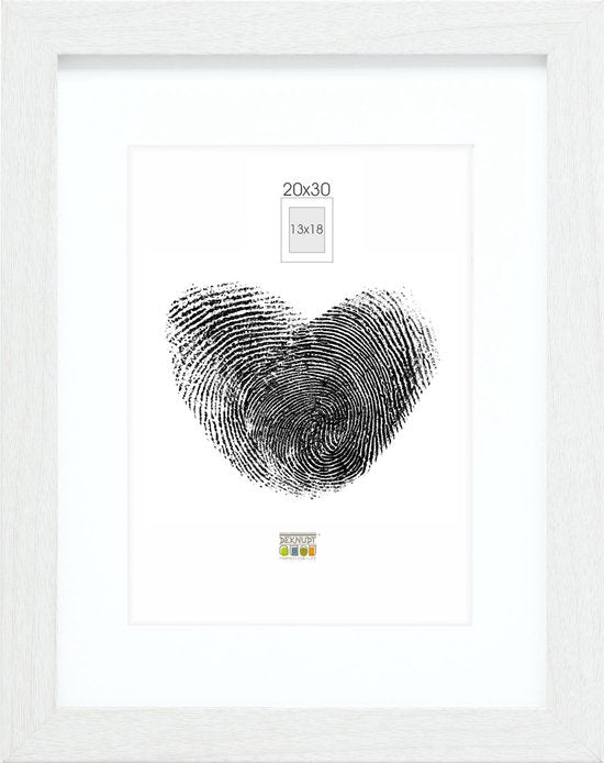 Deknudt Frames Fotolijst met passe-partout – 13×18 of 20×30 cm, MDF – foto 1 van 4