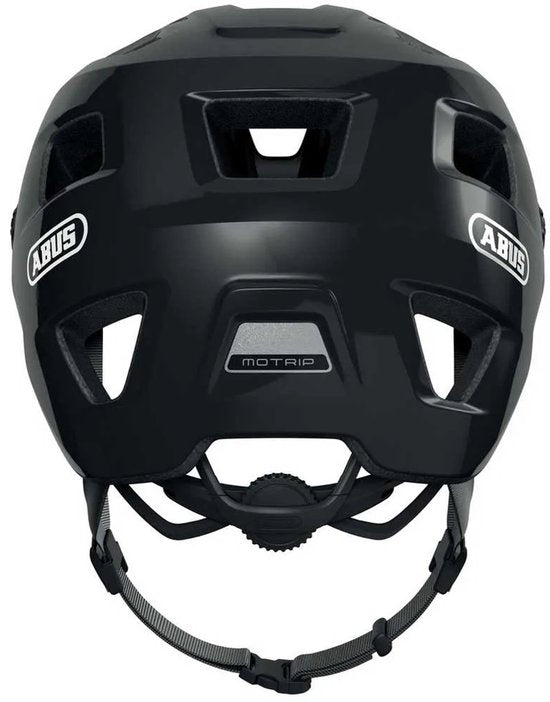 Bicycle helmet ABUS MOTRIP shiny black L - 57-61 cm - black - Suitable for use on mountain bikes - 350 g