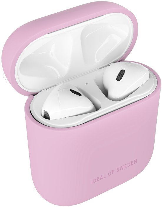 iDeal of Sweden Silicone Case voor de Apple AirPods 1 / 2 - Bubble Gum Pink