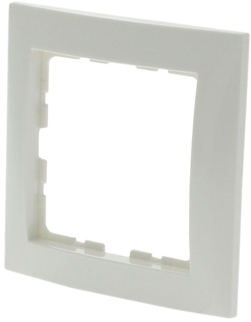 Berker S1 Flush-Mounted Cover Plate - Single - Polar White