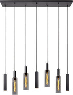Lucide Rex Hanglamp – 4× E27, breedte 130 cm – foto 1 van 4