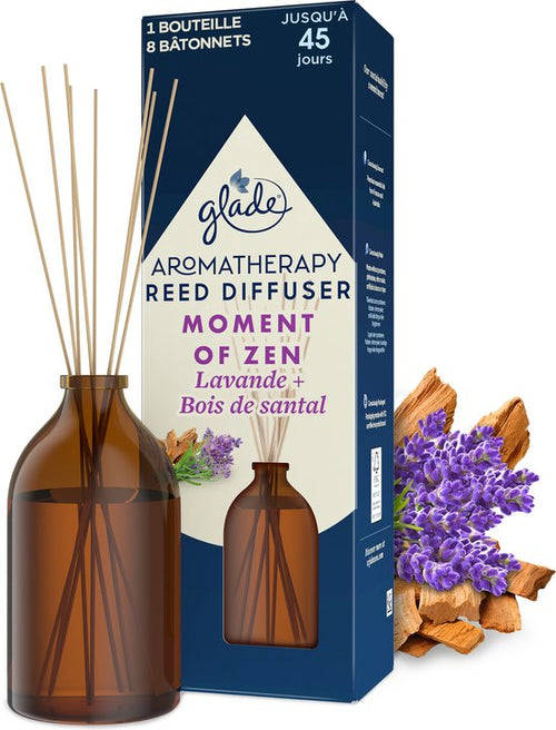 GLADE AROMATHERAPY REED DIFFUSER MOMENTS OF ZEN