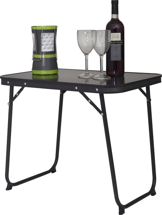 Eurotrail Pescara S klaptafel – 60 × 40 × 50 cm, MDF en aluminium – foto 3 van 4