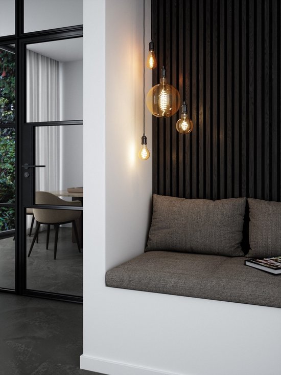 Nordlux ST64 Smart lamp – E27 4,7 W, 1800 K warmwit – foto 3 van 4