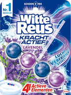 Witte Reus Kracht Actief Toiletblok – lavendel, anti-kalk – foto 1 van 4