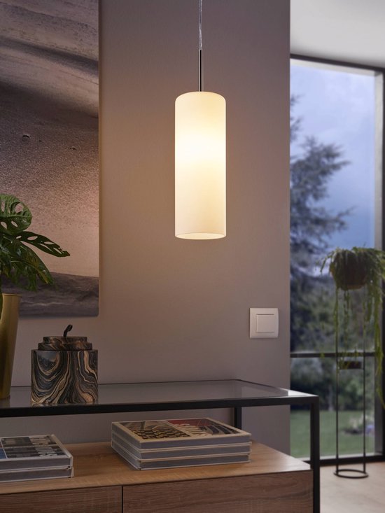 EGLO Troy 3 Hanglamp – 1× E27, Ø 10,5 cm – foto 3 van 4