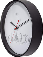 NeXtime nXt Worldtour Wandklok – Ø 30 cm, stil uurwerk – foto 2 van 4