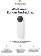 Google Nest Doorbell Videodeurbel – batterij of 2-draads, Google Assistant – foto 4 van 4