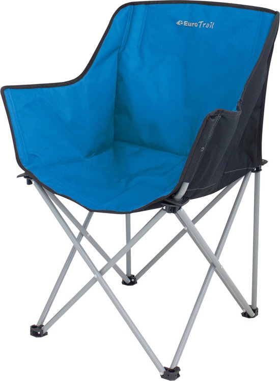 Eurotrail Camping Chair Kampala - azure black