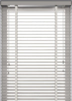 Decosol Houten jaloezie wit – 80 × 180 cm, 50 mm lamellen – foto 2 van 4
