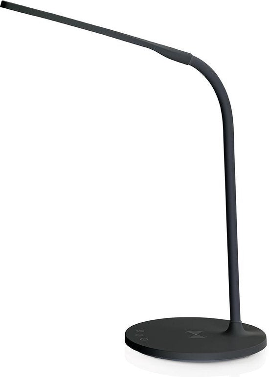 Nedis LED-Lamp met Draadloze Lader - Dimmer - Op Product - LED / Qi - 10 W - Met dimfunctie - Koel Wit / Natuurlijk Wit / Warm Wit - 2700 - 6500 K