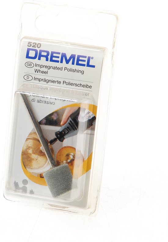 DREMEL, 520,GEIMPREGNEERDE POLIJSTSCHIJF