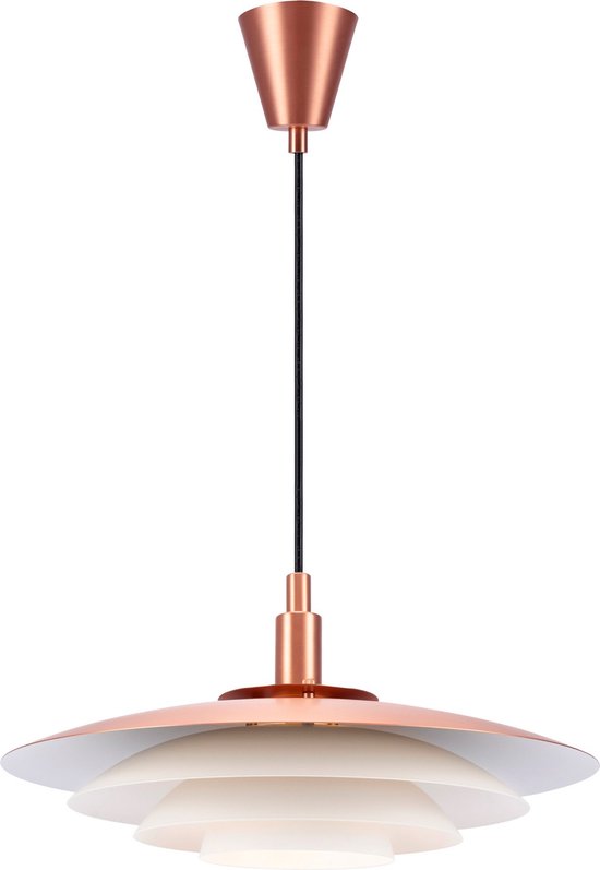 Nordlux Bretagne 38-hanglamp-G9-koper kleurig