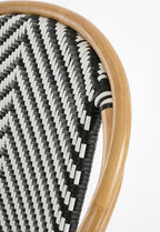 Mica Decorations Mandox Tuinstoel – 51 × 57 × 90 cm, rotan – foto 4 van 4