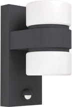EGLO Atollari Wandlamp buiten – 2× 6 W LED, bewegingssensor – foto 1 van 4