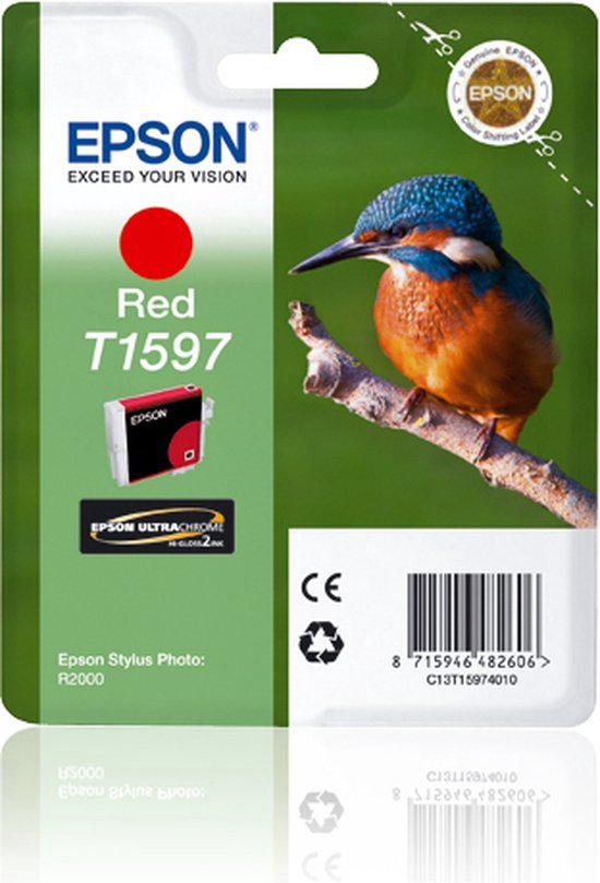 Epson T1597 - Inktcartridge / Rood