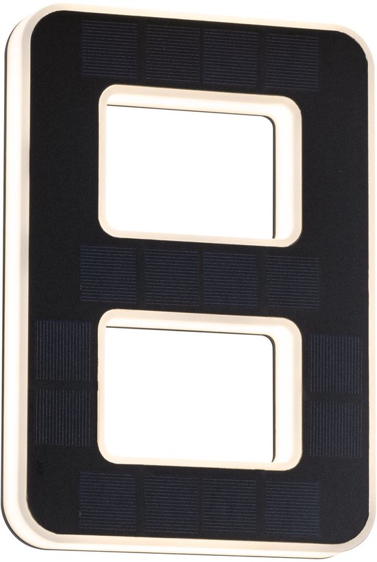 Paulmann Huisnummerverlichting nummer 8 – solar LED, IP44 – foto 1 van 4