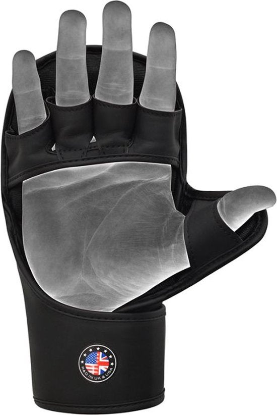 RDX Sports Aura+ T-17 Shooter MMA-handschoenen – maat S, kunstleer – foto 3 van 4
