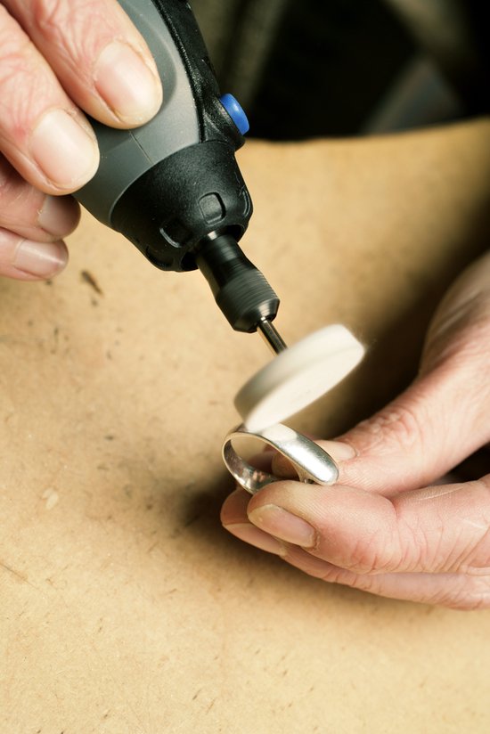 Dremel 422 Plastic Vilten Polijstkop – Ø 10 mm, schacht 3,2 mm – foto 4 van 4