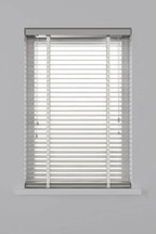 Decosol Houten jaloezie wit – 80 × 180 cm, 50 mm lamellen – foto 4 van 4