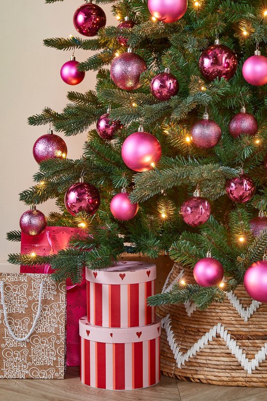 Mica Decorations Kerstballenset 27 stuks – Ø 6 cm, onbreekbaar – foto 2 van 2