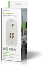 Nedis SAMP41140WT CATV-versterker – 23 dB, 4 uitgangen – foto 4 van 4