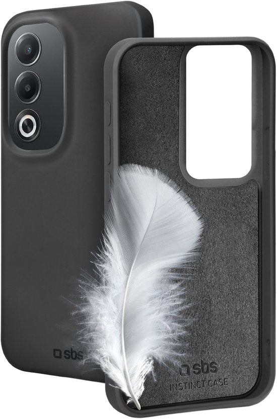 SBS Instinct hoes voor Oppo A80 – TPU, zwart – foto 1 van 3
